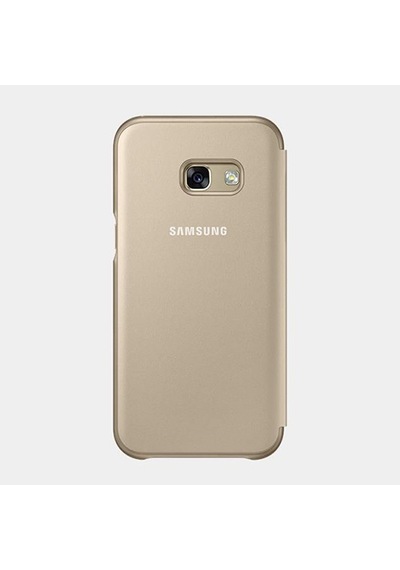 Galaxy A3 2017 İle Uyumlu Neon Flip Cover Gold Ef-fa320pfegww Gold