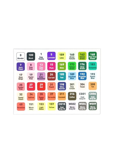 Penmark Marker's Art Brush Kalem 48'li Set