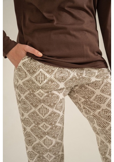 Pierre Cardin Kadın Make Today Amazing Kahverengi Uzun Kol Pijama Takım Pc9274-s-v1 Pc9274-s-v1 Pierre Cardin Kadın Make Today Amazing Kahverengi Uzun Kol Pijama Takım Pc9274-s-v1 Pc9274-s-v1