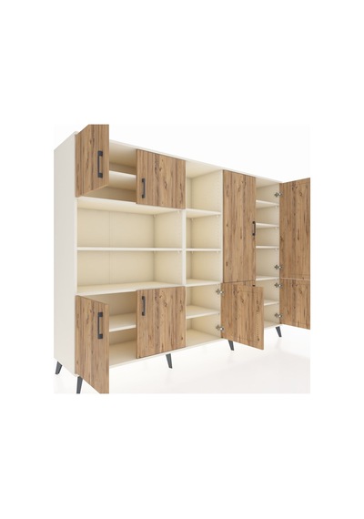 Hyperion Dolap 14 Raflı 9 Kapaklı 220x44x163 Aytaşı-çam/aytaşı Atlas Çam/aytası - Aytası Hyperion Dolap 14 Raflı 9 Kapaklı 220x44x163 Aytaşı-çam/aytaşı Atlas Çam/aytası - Aytası