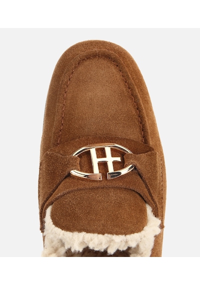 Hotiç Kadın Süet Deri Taba İçi Kürklü Klasik Loafer 01ayh318300a410 01ayh318300a410 Taba