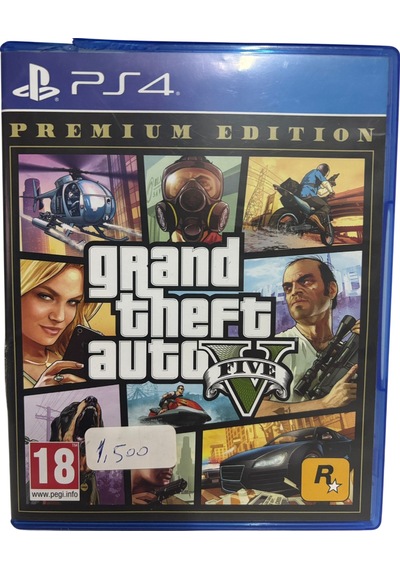 Sony Ps4 Gta5 Grand Thrft Auto5 2.el Oyun Temiz