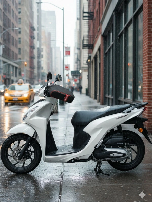 Ebakbak Motosiklet Dio Spacy Activa Nmax Vb Scooter Uyumlu Elçik Üniversal El Rüzgar Koruma