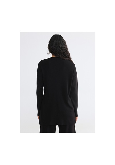 LC Waikiki Alıta Cıty Farkıyla Lcw Modest Siyah Triko Düz Loose & Bol Kadın Tunik Siyah - 931123284 Siyah LC Waikiki Alıta Cıty Farkıyla Lcw Modest Siyah Triko Düz Loose & Bol Kadın Tunik Siyah - 931123284 Siyah