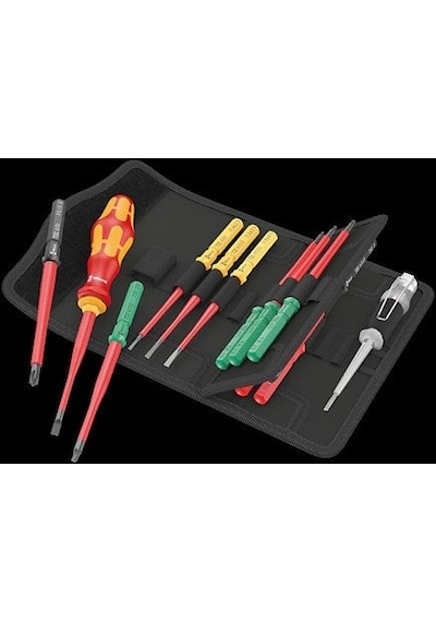 Wera Kraftform Kompact Vde 16+1 Tornavida Takımı Ekstra İnce 05006608001