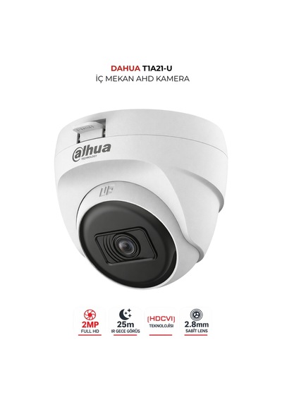 Hac-t1a21-u-0280b 2mp 1080p Ir Dome Kamera