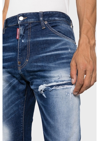 Dsquared2 Erkek Kot Pantolon S74lb1452 S30663 470 Lacivert