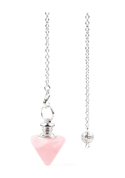 Pembe Kuvars Doğal Taş Pandül N11.34360 Mavi