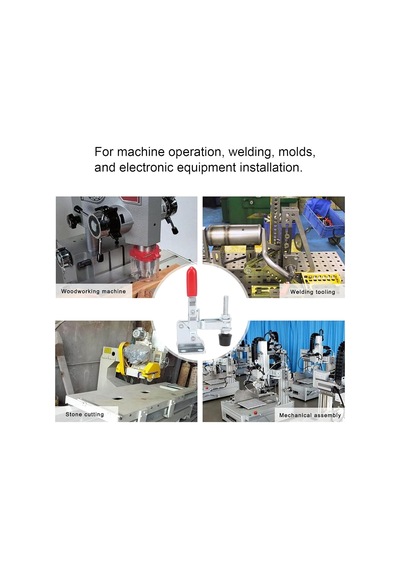 Goodhand Gh-12421 Geçişli Kelepçe 200 Kg Kapasiteli Kelepçe - M