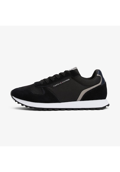 Tommy Hilfiger Suede Erkek Siyah Sneaker Fm0fm05465 Siyah