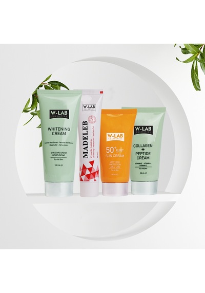 W-Lab Cosmetics Cilt Bakım Seti 4'lü Süper Set