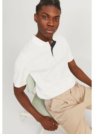 Jack & Jones Jprcrodney Polo Tişört 12251180 Beyaz