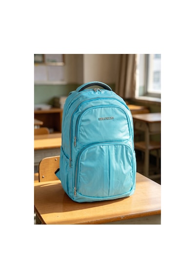 Çok Bölmeli Su Geçirmez Kumaş Kız Erkek Okul Ve Günlük Sırt Çantası - Laptop Uyumlu Seyahat Çantası Neon Mavi Neon Mavi Çok Bölmeli Su Geçirmez Kumaş Kız Erkek Okul Ve Günlük Sırt Çantası - Laptop Uyumlu Seyahat Çantası Neon Mavi Neon Mavi