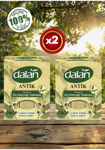 Antik Defne Sabunu 900 Gram 2 Adet Diğer