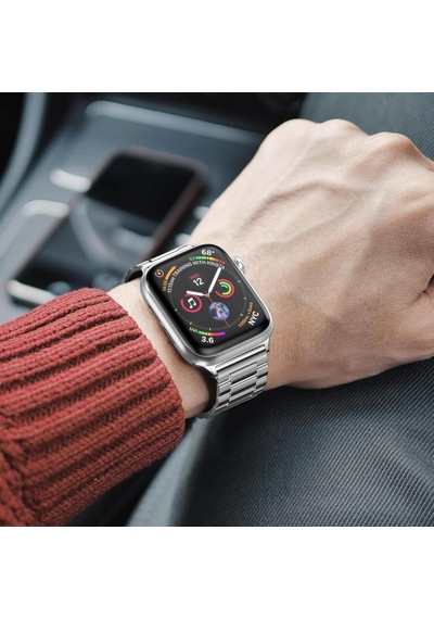 Apple Watch Uyumlu Premium Üç Bakla Paslanmaz Çelik Kordon - 49mm/46mm/45mm/44mm/42mm/41mm/40mm/38mm Uyumlu - Apple Watch Se Series 3/2/1 & Watch Ultra 3/2/1 & Series 11 10 9 8 7 6 5 4 3 2 1 Çok Renkli Apple Watch Uyumlu Premium Üç Bakla Paslanmaz Çelik Kordon - 49mm/46mm/45mm/44mm/42mm/41mm/40mm/38mm Uyumlu - Apple Watch Se Series 3/2/1 & Watch Ultra 3/2/1 & Series 11 10 9 8 7 6 5 4 3 2 1 Çok Renkli