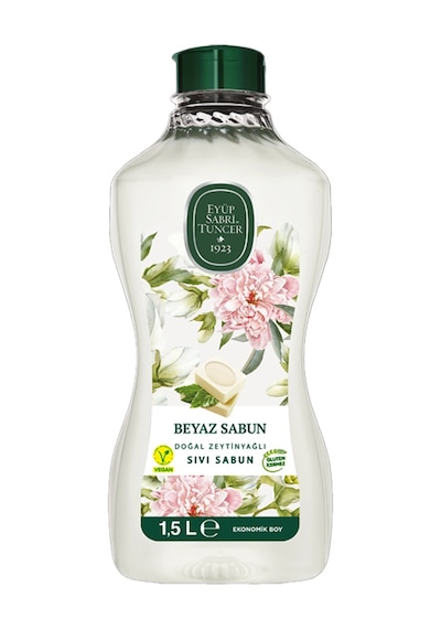 Eyüp Sabri Tuncer Doğal Zeyti Nyağlı Sıvı Sabun Beyaz Sabun 1,5 L Diğer