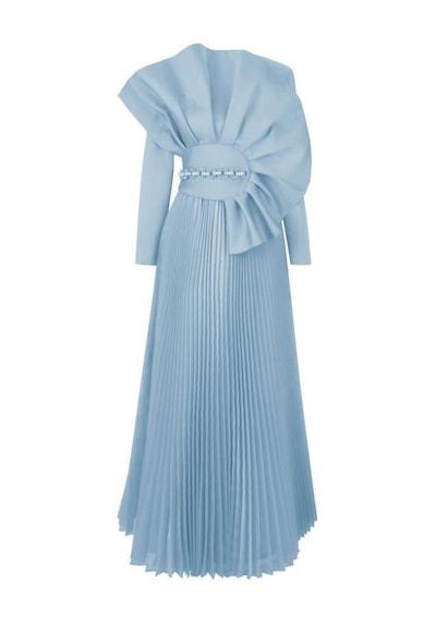 Senna Vıolanda Dress Mavi Mavi