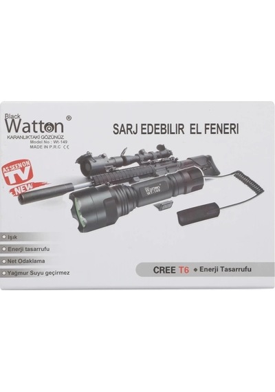 Güçlü At Uyumlu Şarjlı Fener Wt-149