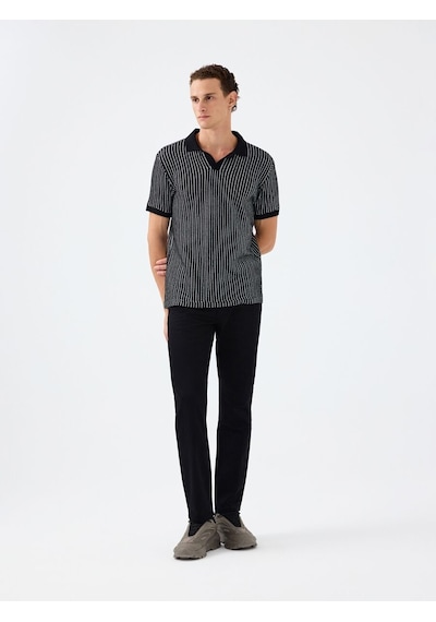 LOFT Regular Fit Erkek Polo K.kol Lf2042304 Q1.v1 Siyah