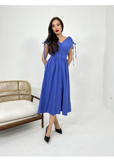 De'charme 5486 Elbise-mor