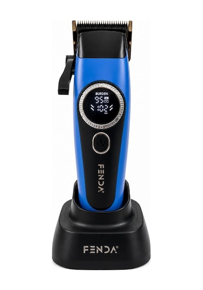 Fenda Profesyonel Standlı Göstergeli Saç Tıraş Makinesi 8500 Rpm Mavi Fndsklks0014m