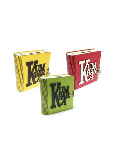 Kitap Görünümlü Ahşap Kumbara (318660551)