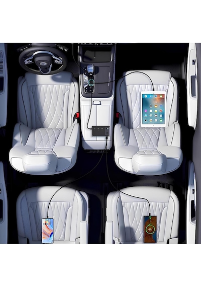 Araç Çakmaklık Çoğaltıcı Usb Type-c Şarj Aleti Mt-a9875