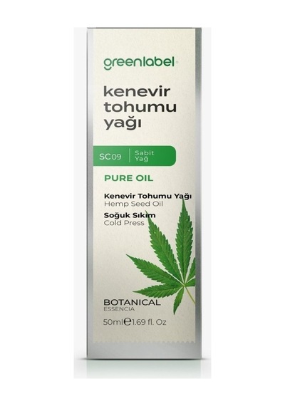 Greenlabel Kenevir Yağı 50 ML