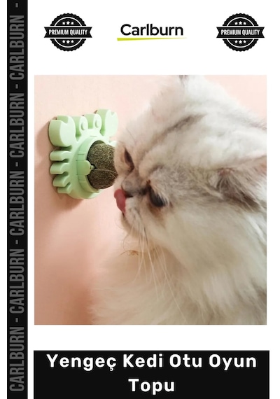 Petshop Yenilebilir Saf Kimyasalsız Yapışkanlı Sağlıklı Kedi Nanesi Yengeç Kedi Otu Oyun Topu