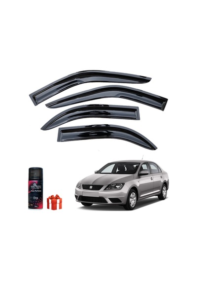 Seat Toledo Mügen Cam Rüzgarlığı 2013-2017 Arası 4 Lü Takım+koku