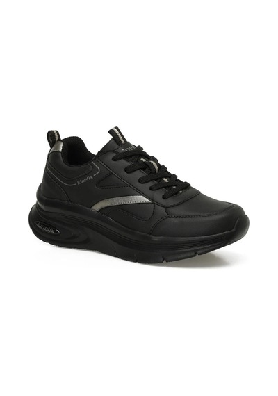 Kinetix Lındsey Pu W 5pr Siyah Kadın Comfort Sneaker Spor Ayakkabı Siyah