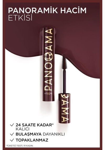 Panorama Chromatic Maskara Bordeaux Cashmere Diğer