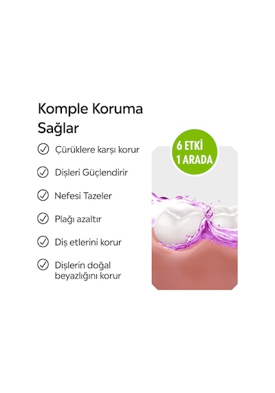 Listerine Total Care Diş Koruması 1000 ml x2