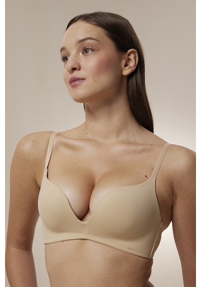 Penti #Hiççamaşırı Ten Decollette Push Up Balensiz Sütyen