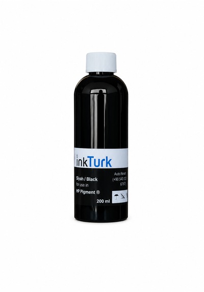 Inkturk Pigment Mürekkep Epson L15160 Uyumlu Siyah 200 Ml