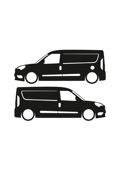 Fiat Doblo Ufak Sticker Yapıştırma Araba Stickerı