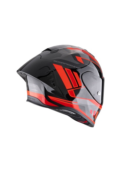 Scorpion Exo R1 Evo Iı Air Vital Spor Motosiklet Kaskı Siyah Gümüş Kırmızı Siyah