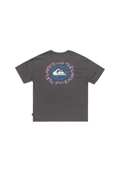 Quiksilver Eqyzt08021-krp0 Gh Qs Global Heat Ss Erkek Spor Tişört Gri