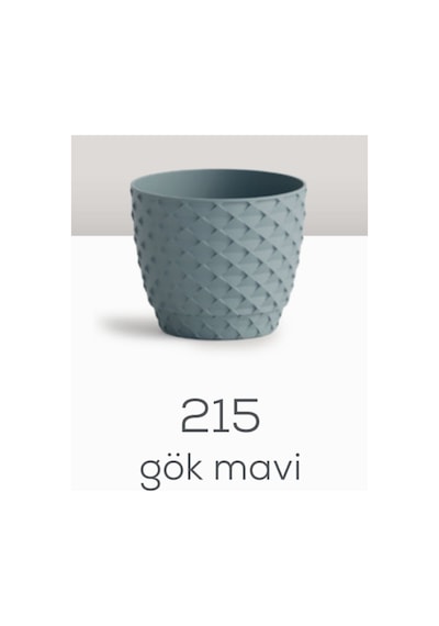 Serınova Kapadokya Saksı 4 No Gokmavi