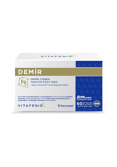 Vitafenix Demir 60 Kapsül