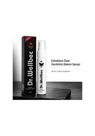 Dr. Wellbec Erkeklere Özel Bakım Spreyi 30 Ml
