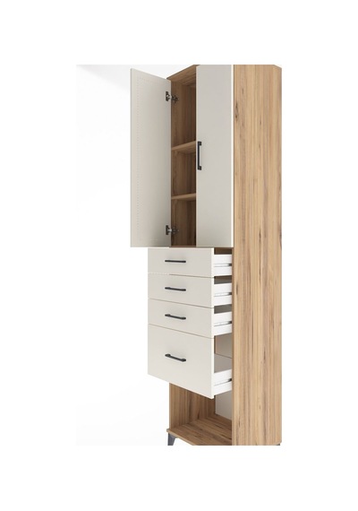Hyperion Dolap 3 Raflı 4 Çekmeceli 2 Kapaklı 60x44x243 Çam-aytaşı Atlas Çam Hyperion Dolap 3 Raflı 4 Çekmeceli 2 Kapaklı 60x44x243 Çam-aytaşı Atlas Çam