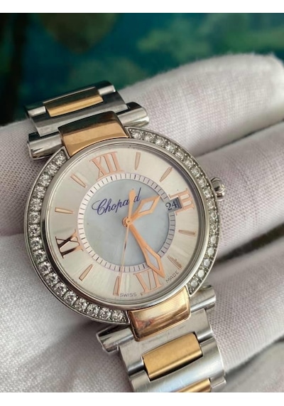 Chopard Imperiale Pırlantalı Altın Çelik Kadın Kol Saati