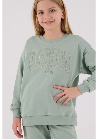 U.S. Polo Assn. U.s. Polo Assn Kız Çocuk Yeşil Eşofman Takımı Yeşil