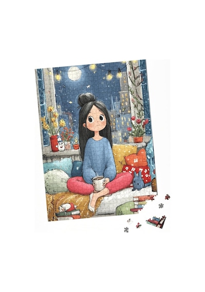 1000 Parça Puzzle, Pencere Kenarında Bir Masal Standart