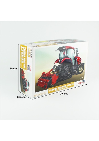 Hasegawa 66107 1/35 Ölçek, Yanmar Tractor Yt5113a Delta Crawler/rotary , Plastik Model Kiti