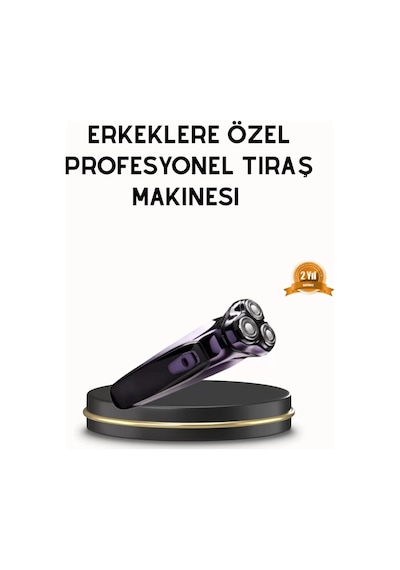 Kompakt Şarjlı Saç Sakal Tıraş Makinesi Kuru Kullanım Özellikli Diğer