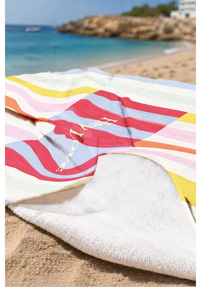 Çizgili Renkli Modern Plaj Havlusu - Pastel Akdeniz Stil Havuz Deniz Hızlı Kuruyan Mikrofiber Havlu Dalgın Yasemin Çizgili Renkli Modern Plaj Havlusu - Pastel Akdeniz Stil Havuz Deniz Hızlı Kuruyan Mikrofiber Havlu Dalgın Yasemin