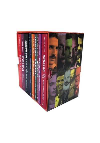 Biyografi Seti-Kutulu - 10 Kitap Takım- Zeplin Kitap