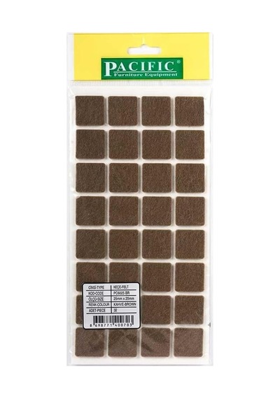 Pacific Furniture Equipment Yapışkan Keçe Zemin Koruyucuları Mobilya Ayakları İçin Keçe Pedleri Zemin Koruyucular Diğer